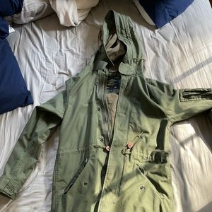 COPY - Alpha industries fishtail parks small. Worn maybe a few times. Great con…